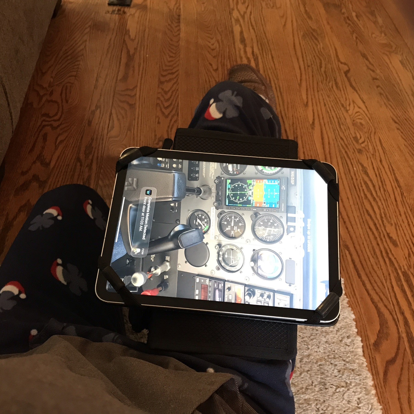 Flight Outfitters Pilots Tablet Leg EFB Holder IPAD / Tablets 9.5-11” AVIATION