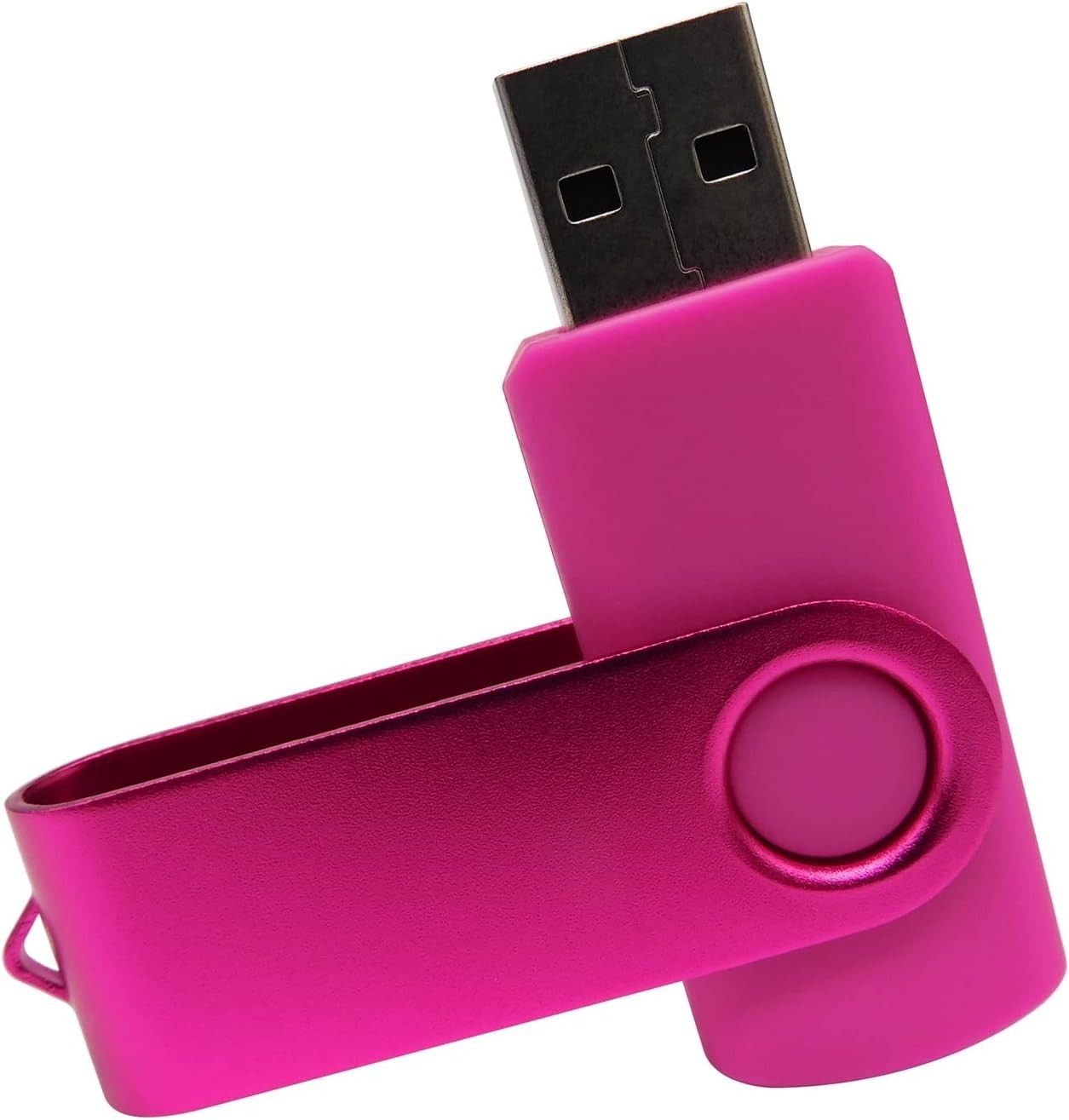 Elegant 512MB Pink USB Flash Drive with OTG & Type-C Adaptors – Rust Prevention