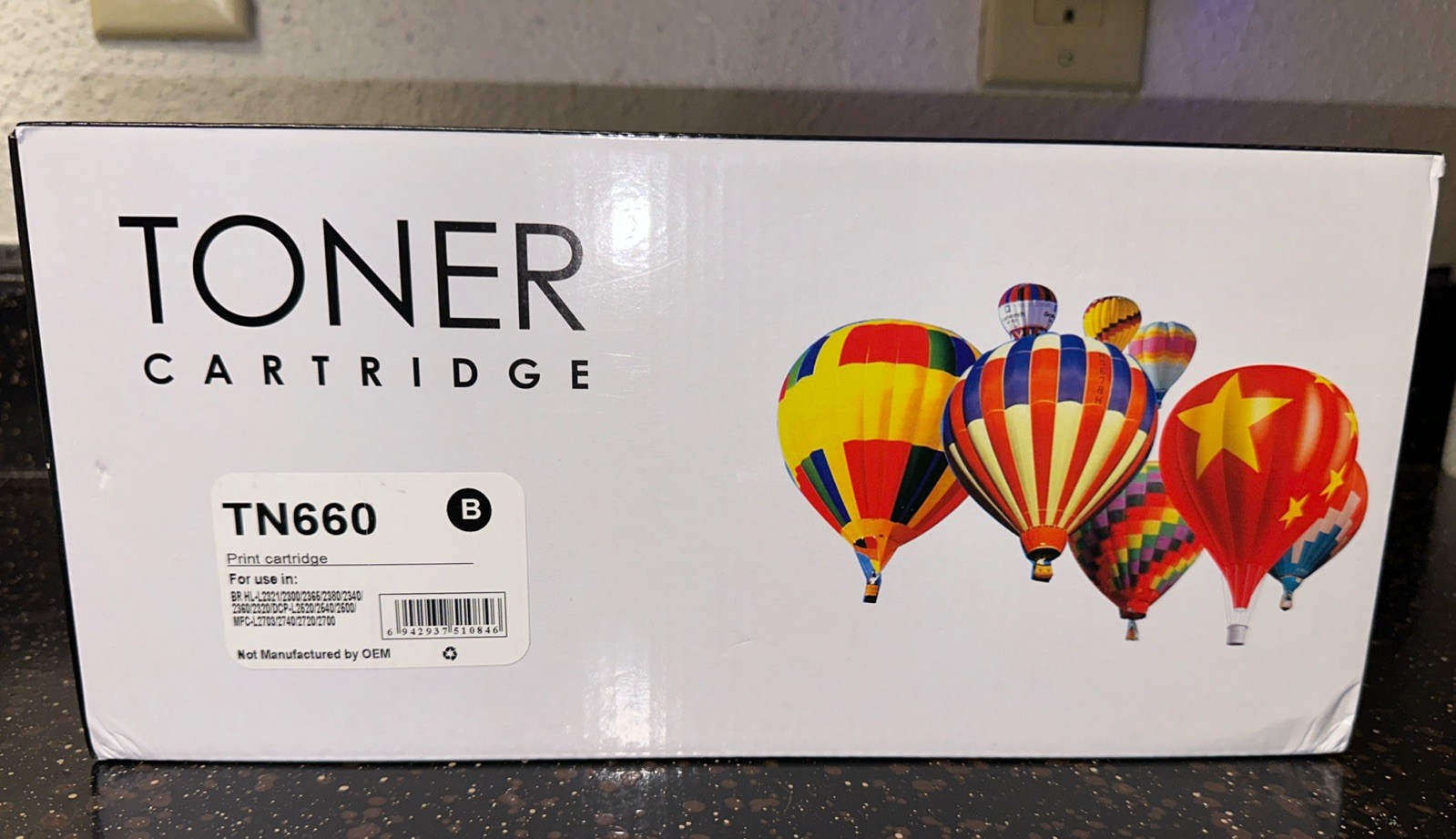 TN-660 Black High Yield Toner Cartridge, Print Up to 2,600 Pages