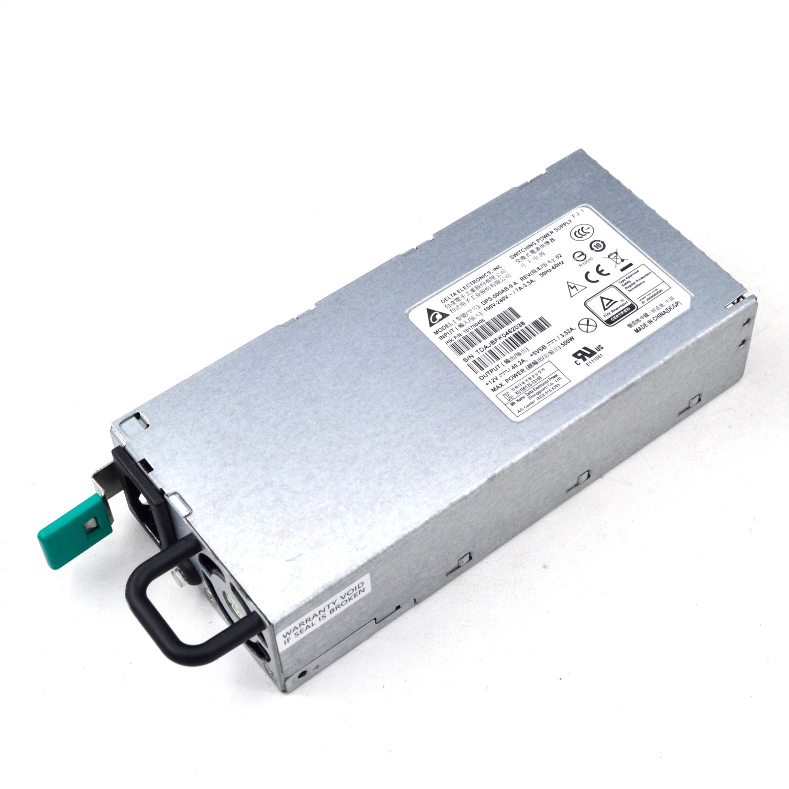 DPS-500AB-9 A DPS-500AB-9 DPS-500AB-9 E Delta CRPS 500W 开关电源