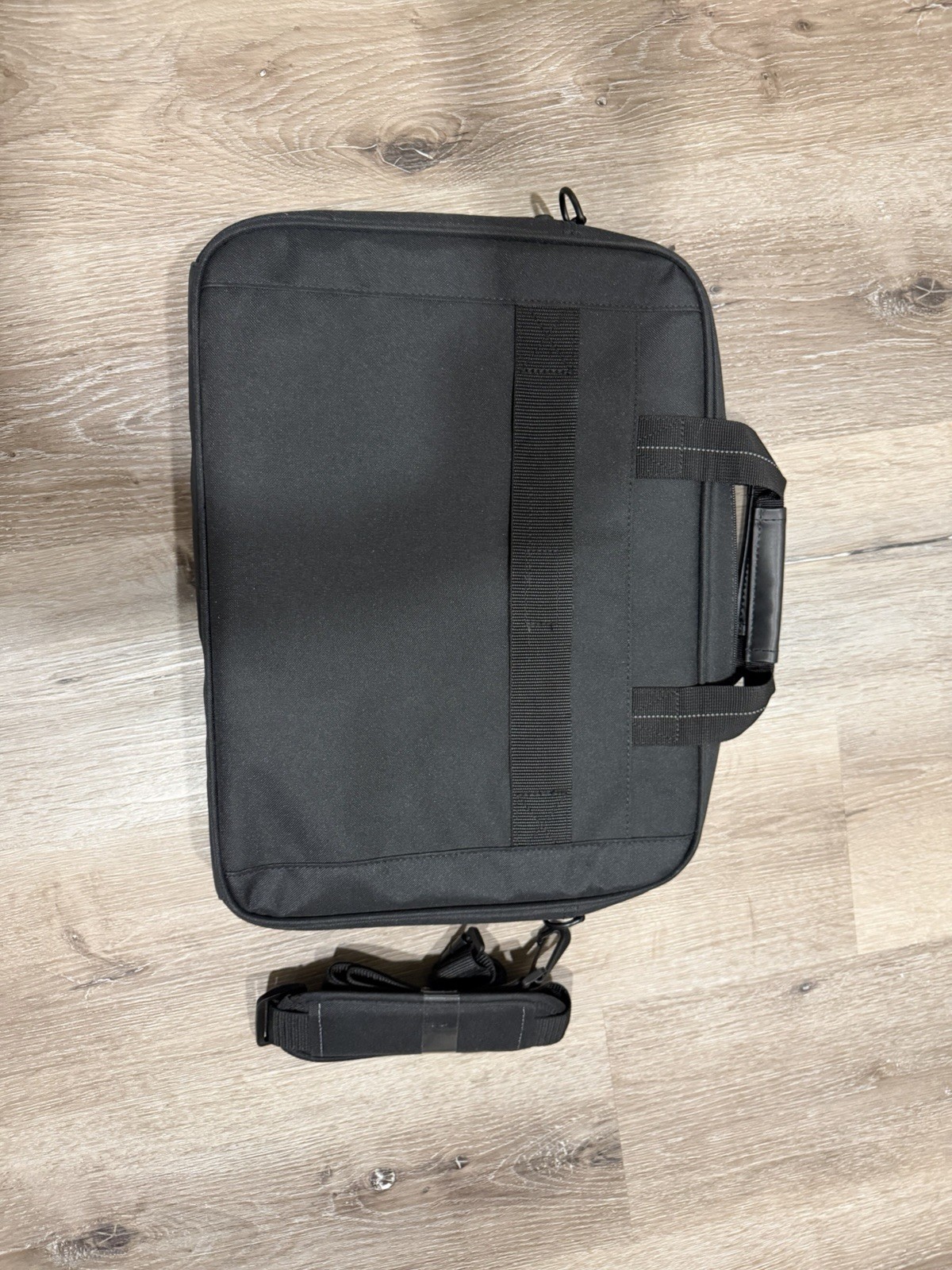 Targus Black Padded Nylon Laptop Briefcase Case Bag for 15 in Laptop