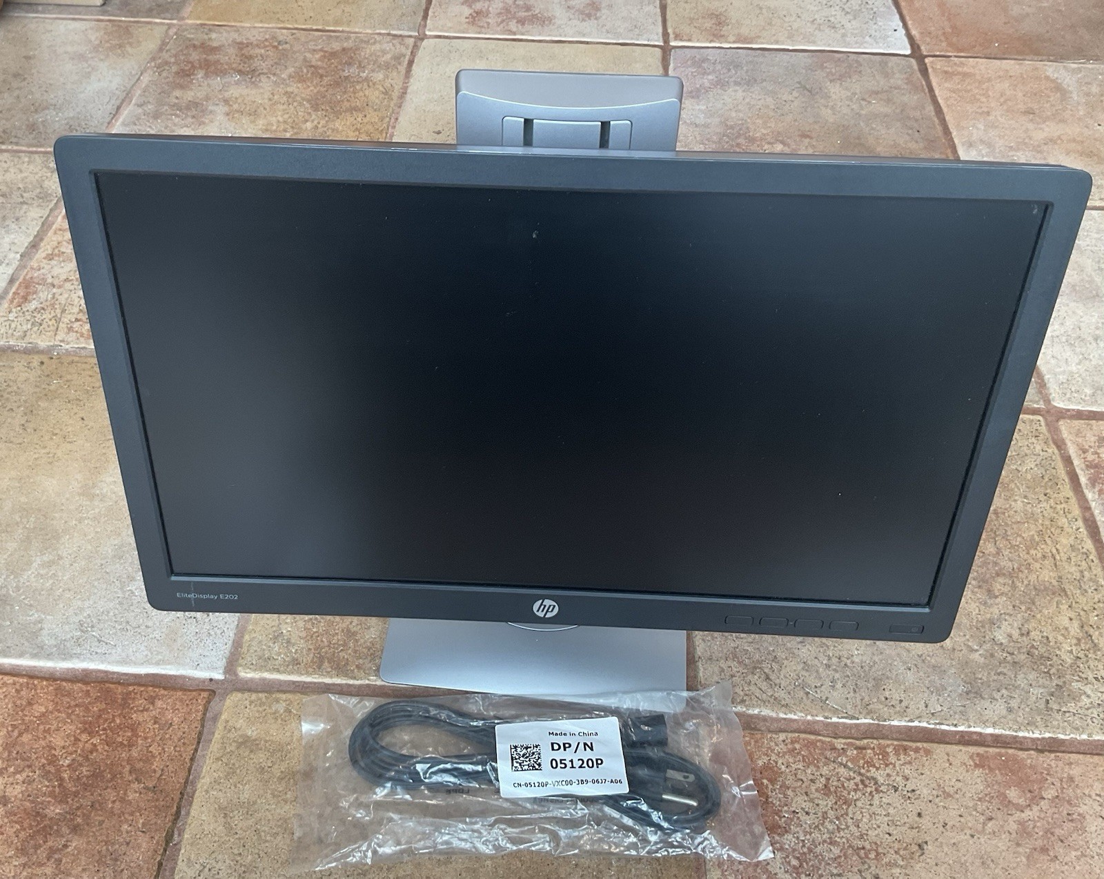 HP EliteDisplay E202 20″ Widescreen Flat Panel LCD LED Monitor 1600×900 Tested