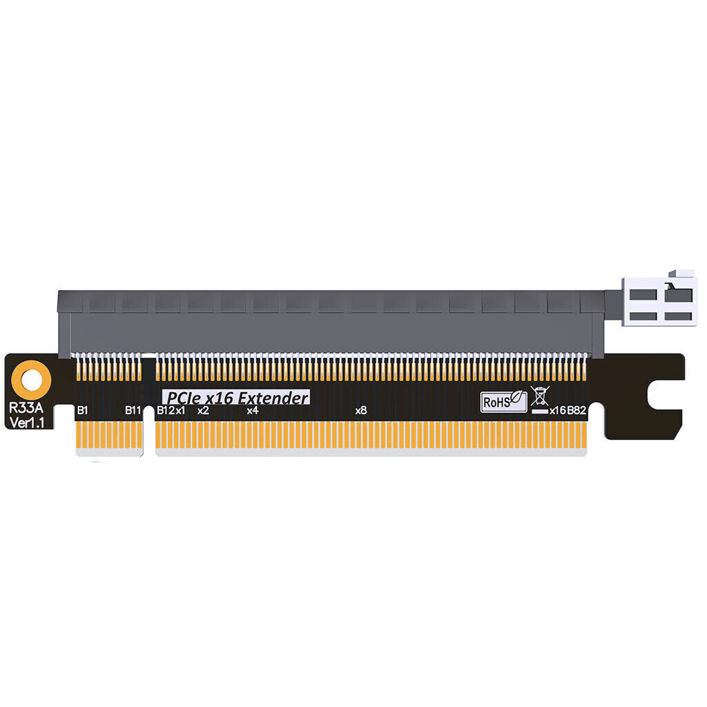 PCI Express 4.0 x16 Gen3/4 Graphic Expansion Riser Adapter PCIE Slots Protector