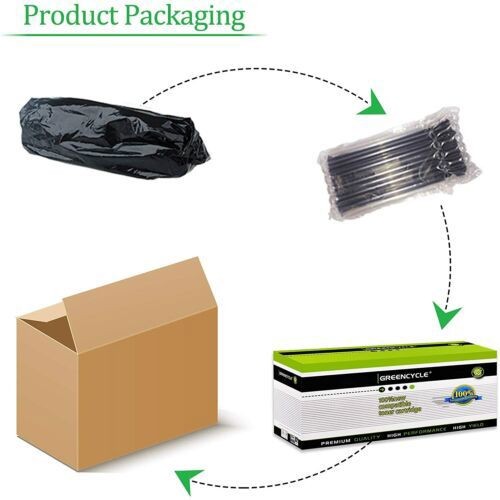 2PK CE255A Toner Compatible for HP LaserJet Pro P3010 P3011 P3015 P3015DN P3015X