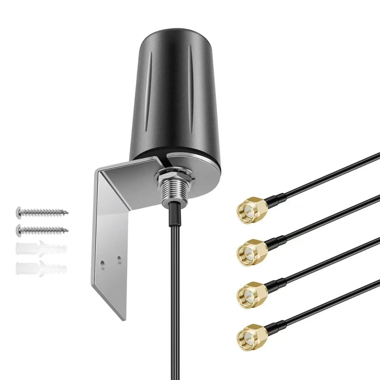 4×4 MIMO Omnidirectional Low Profile Wide-Band 4G LTE 5G External Antenna for…