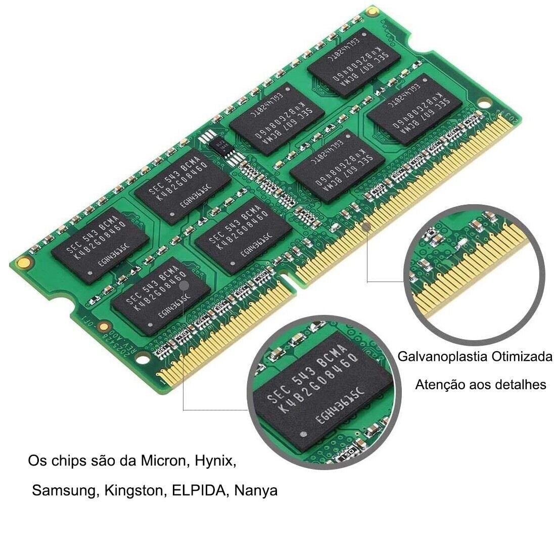 Crucial DDR3L 16GB 2 x 8GB 1600 MHz PC3L-12800 Laptop RAM Sodimm Memory 1.35V