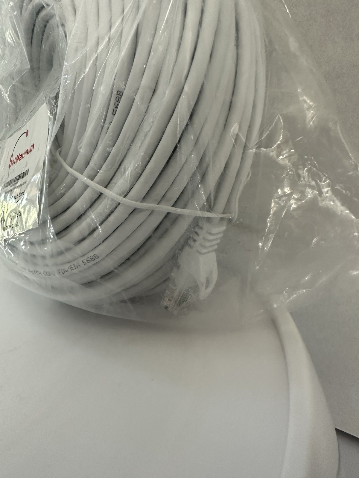 SFTP Copper CAT5e Ethernet Patch Cord Cable, SatMaximum 200 FT P.N. 907306 NEW