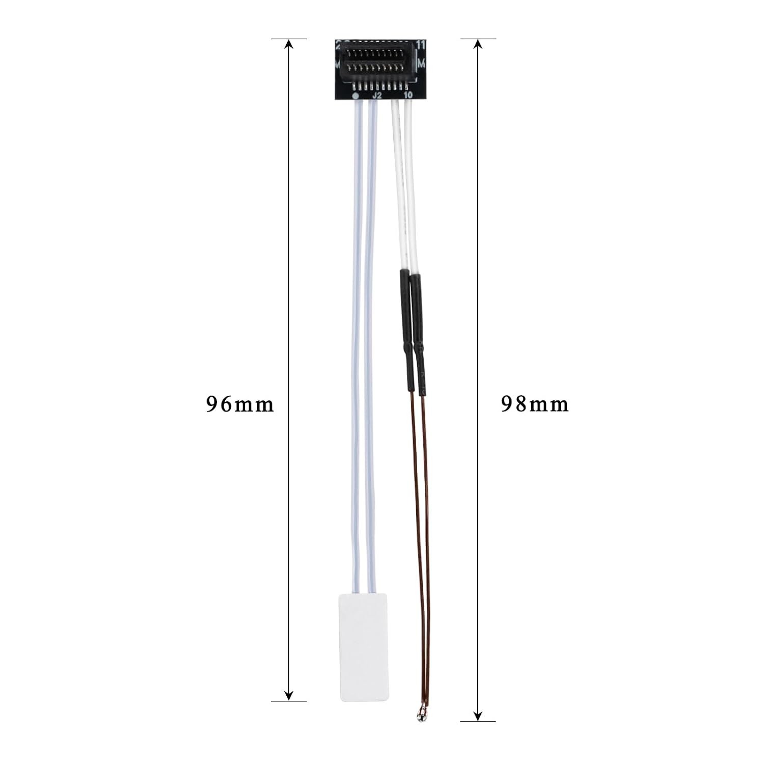 High-Performance 24V 80W Heater and Thermistor Compatible with Bambu Lab P1P P1S
