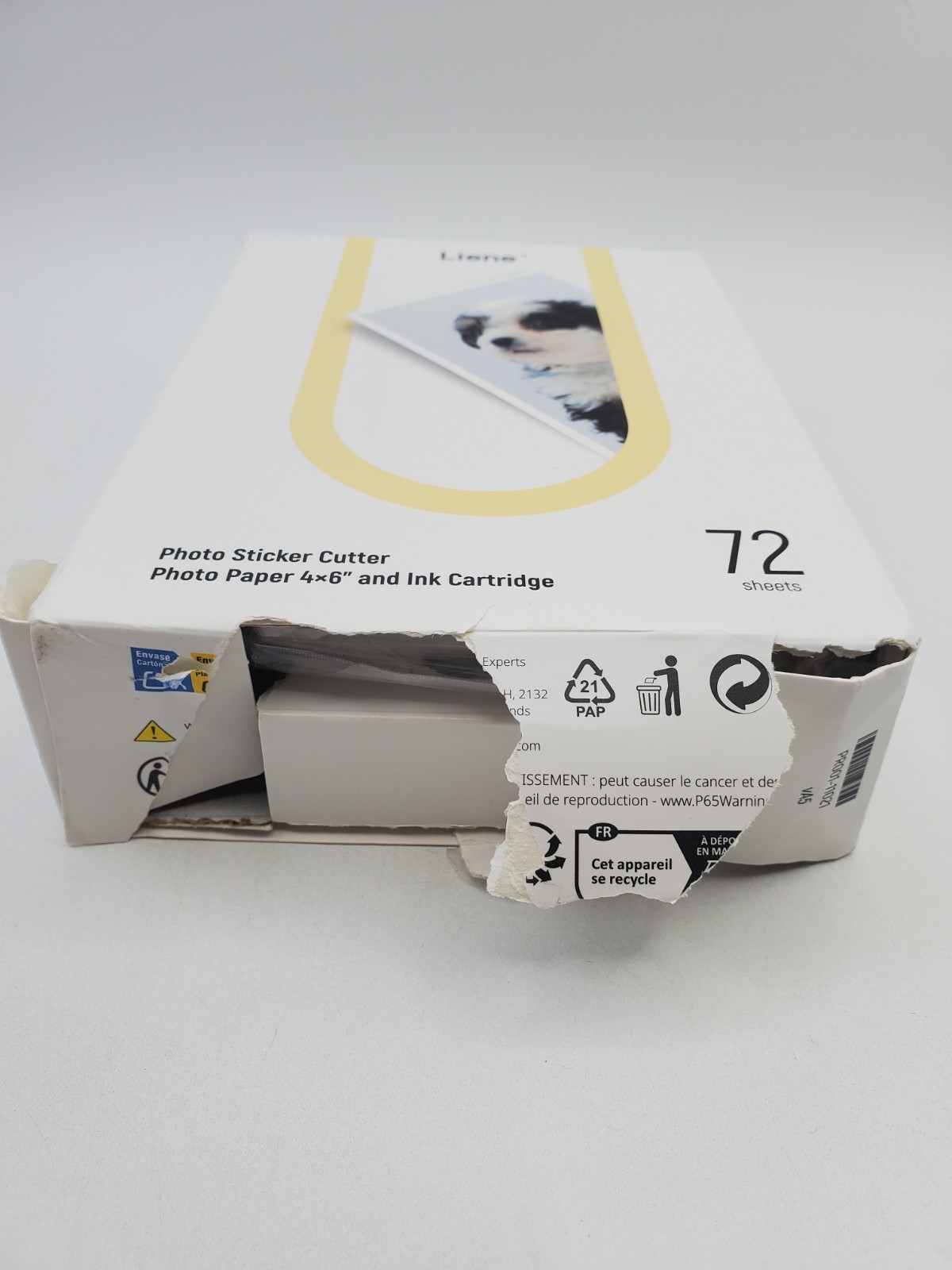 Liene Photo 4×6″ Paper/ 1 Ink Cartridge (54 Sheets)
