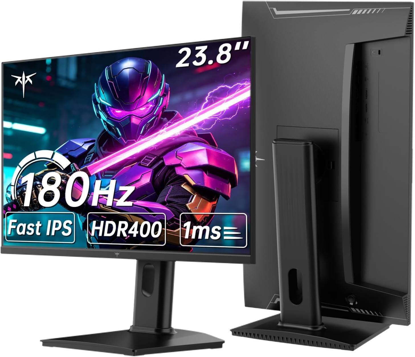 KTC H24T7 24″ Gaming Monitor 180Hz,2K 1440P Computer Monitor,Fast IPS,HDR400,1ms