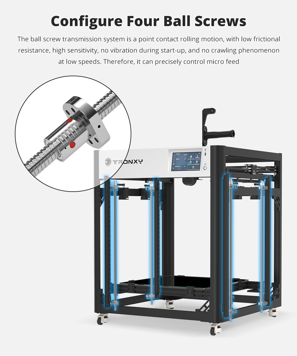 Tronxy 3D Printer XY-2 Pro Titan Reprap DIY I3 Kit Auto Leveling 255×255×260mm