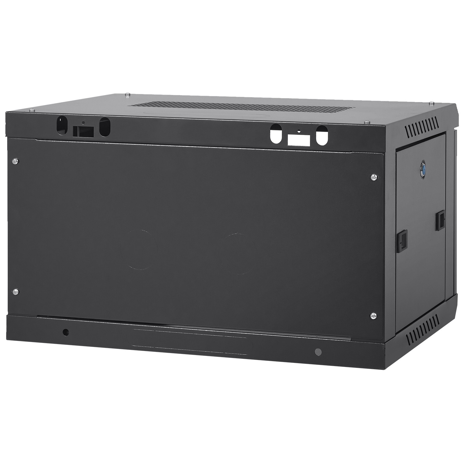 Uimoso 6U Wall Mount Network Server Rack Cabinet Enclosure 15.5” Deep Door Lock