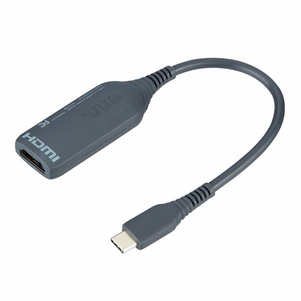 5 Pack Onn USB-C to HDMI Adapter 4″ Supports up to 4k HDMI at 30 Hz (100004344)