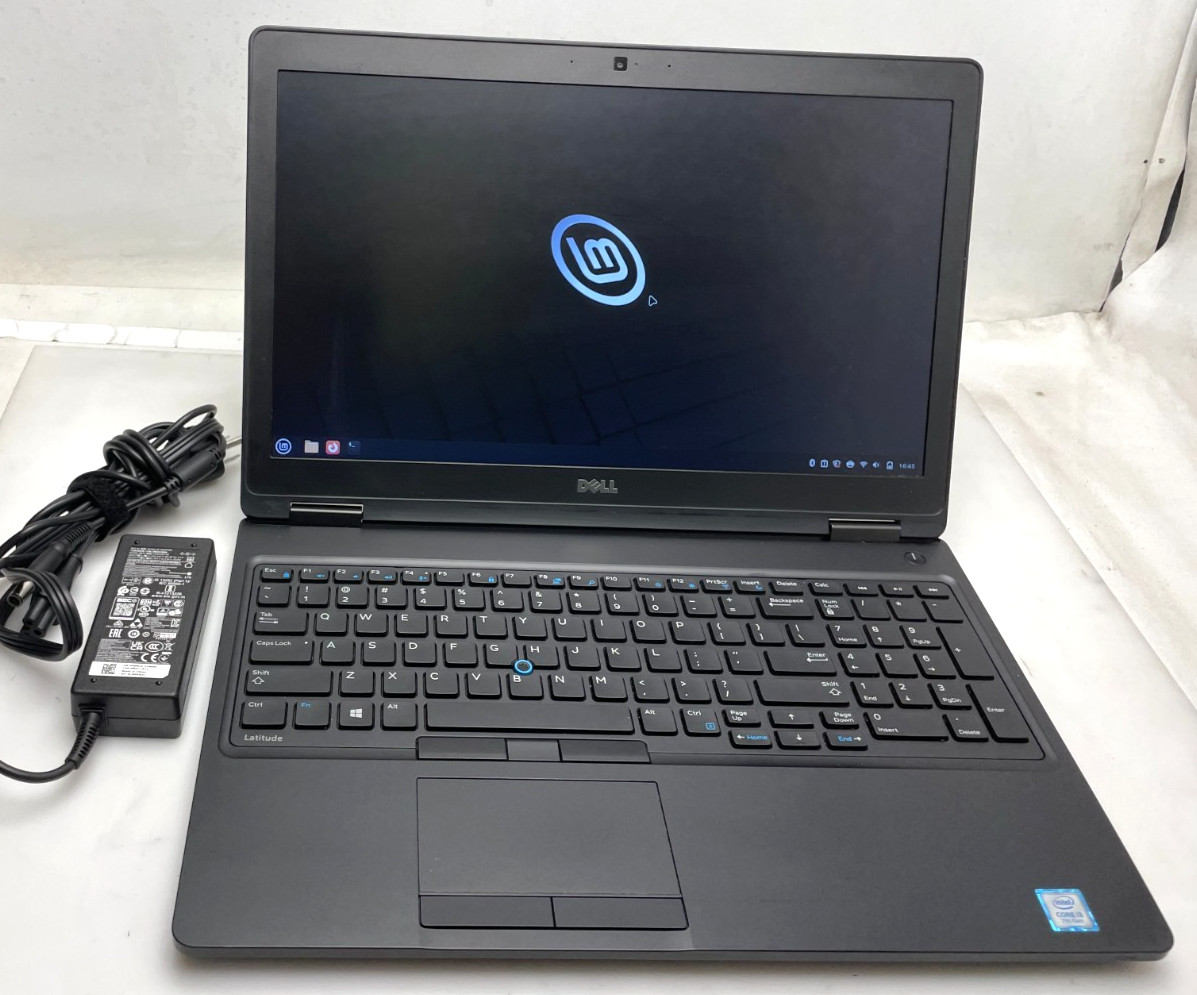 Dell Latitude 5580 15.6″ i3-7100U 2.40Ghz 8gb Ram 128gb SSD Linux “Fair” Bttry
