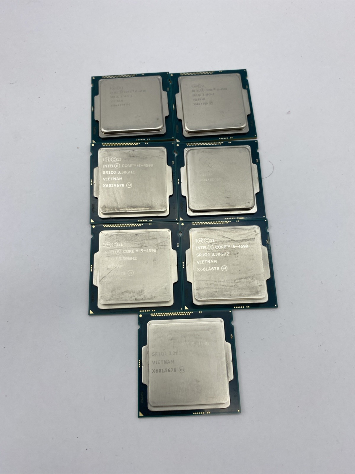 Intel Core i5-4590 Processor 3.3 GHz, 4 Cores, LGA 1150 SR1QJ Lot of 7