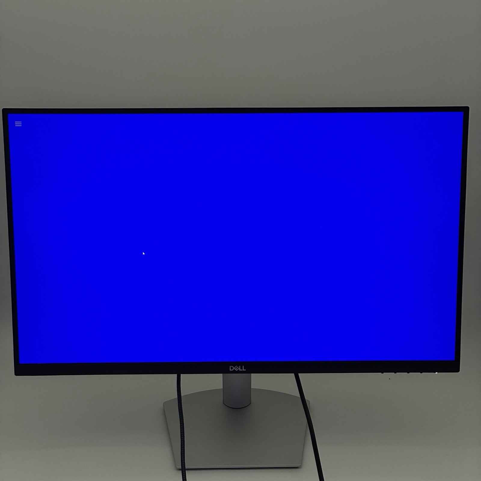 Dell S2722DC Monitor WQHD 2560×1440 75Hz USB C Built in Speaker Platinum Silver