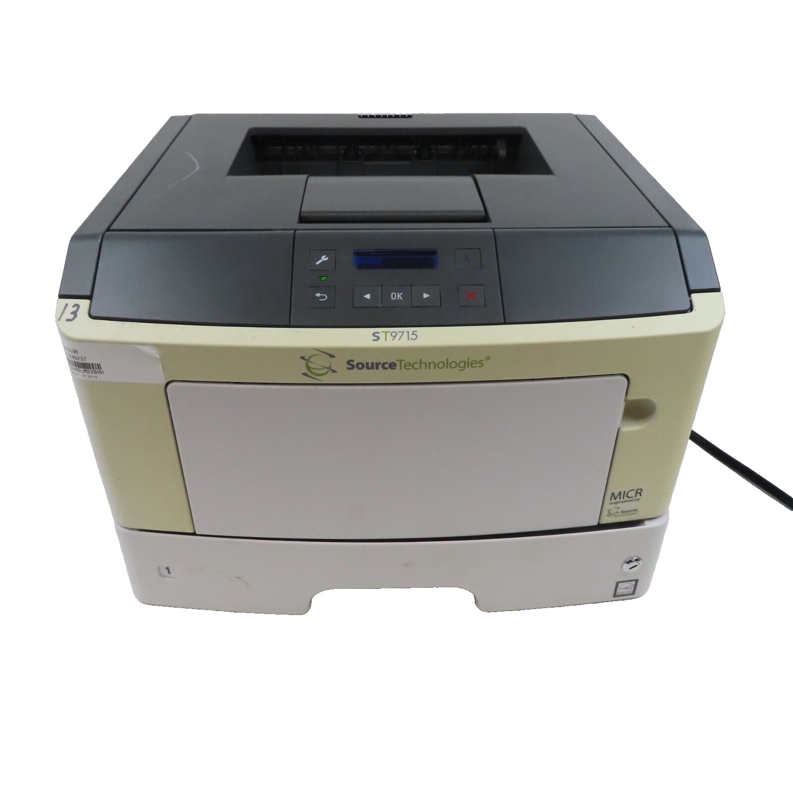 Source Technologies Lexmark ST9715 2K Page Count Monochrome Laser Printer