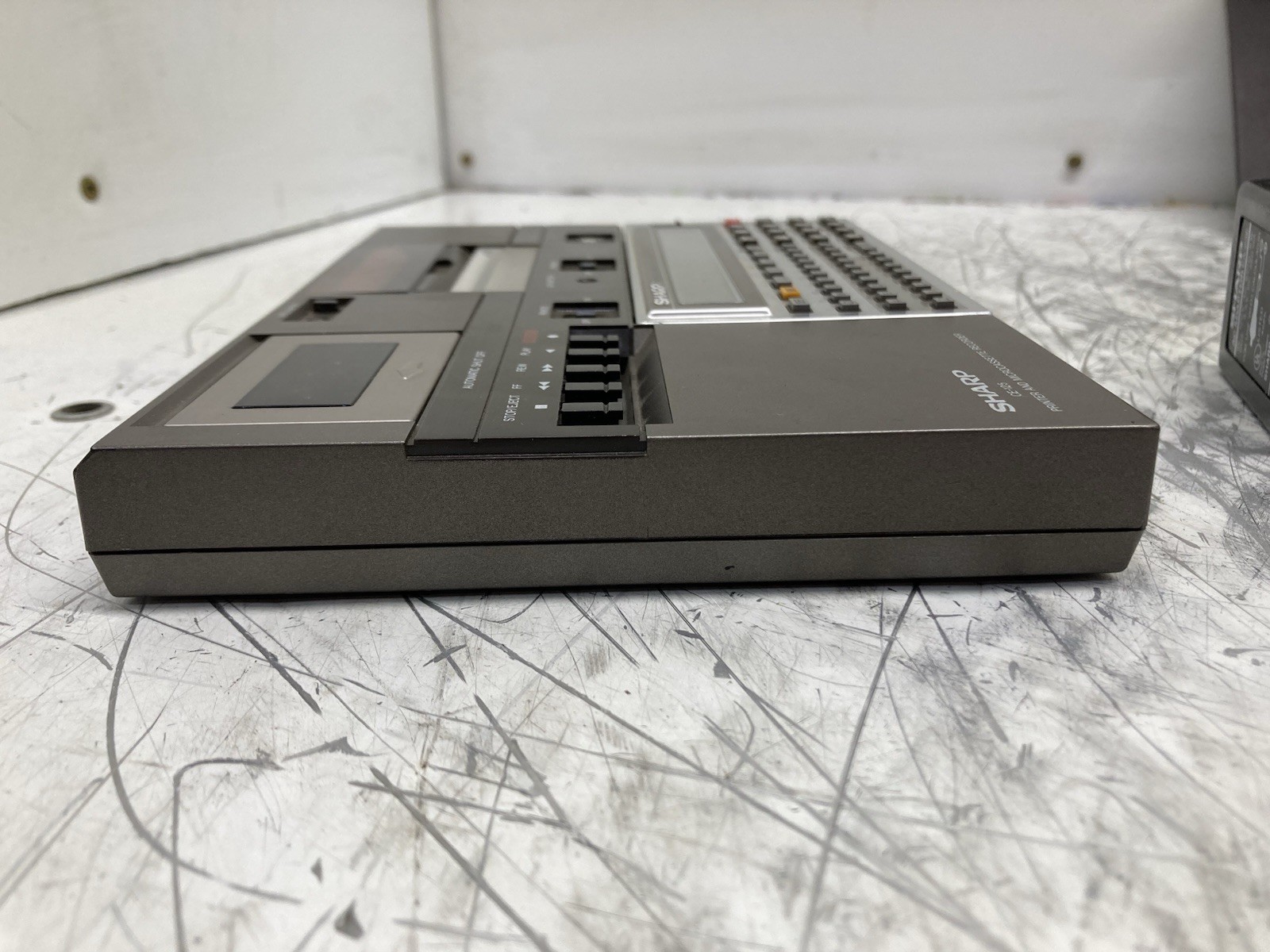 PARTS–Sharp PC-1250A CE-125 Pocket Computer, Accessories – TAPE DRIVE BROKEN