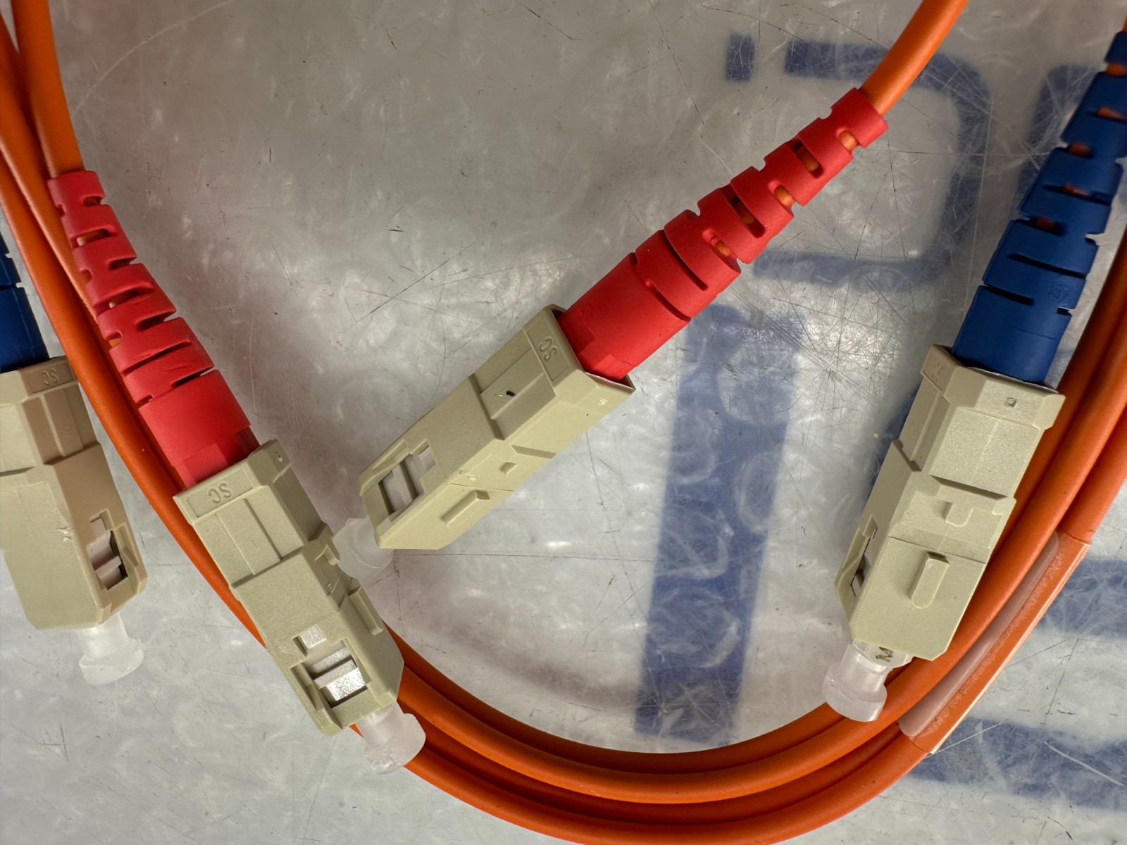 CORNING OPTICAL SC-SC MM DPLX PL 25FT FIBER OPTIC CABLE
