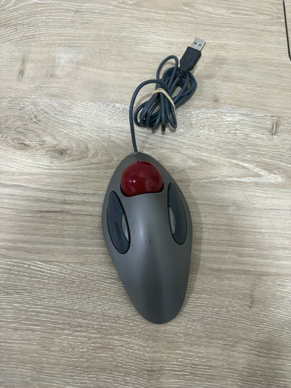 Logitech T-BC21 Trackman Trackball USB Wired Marble Mouse