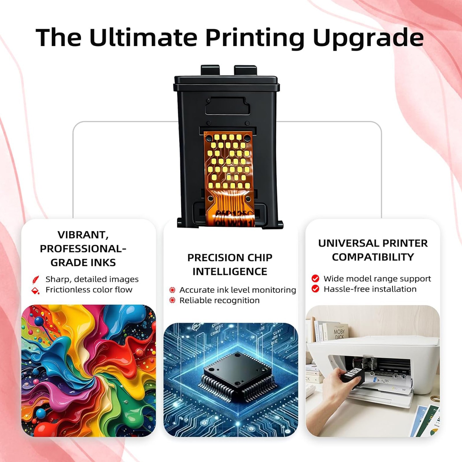 1PK PG-260XL Black Ink Cartridge For Canon 260XL Ink PIXMA TS5320 TS6420 TS6420a