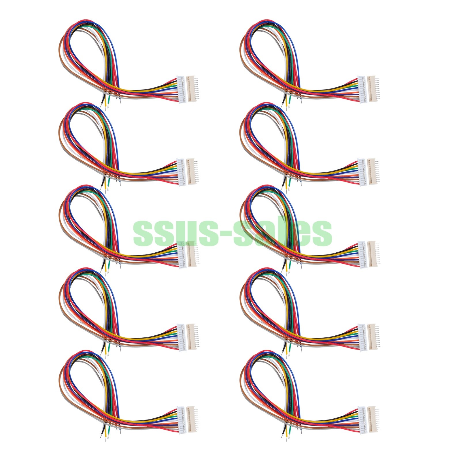 MX1.25 Electronic Cable Single-Ended 11Pin 15CM Straight Pin Header (Unsoldered)