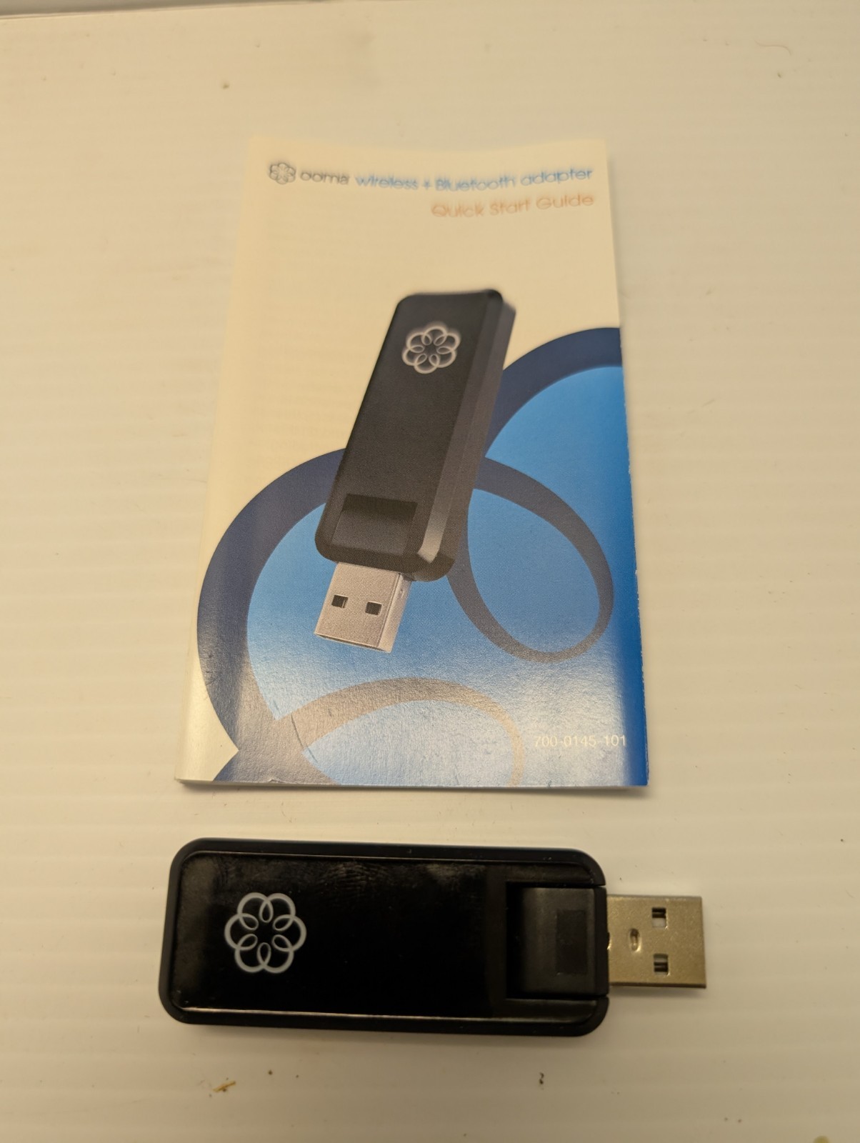 Ooma Telo VOIP Home Phone Service Base Station, Power Adaptor, Wireless Adaptor