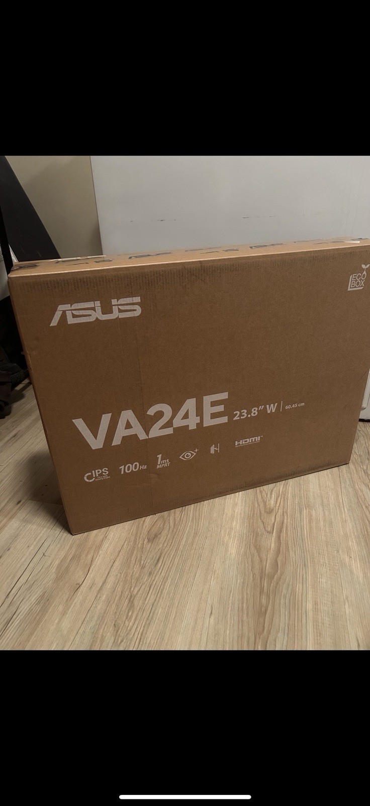 NEW ASUS VA24E 23.8 Inch Flat Panel LED Monitor – Never Used