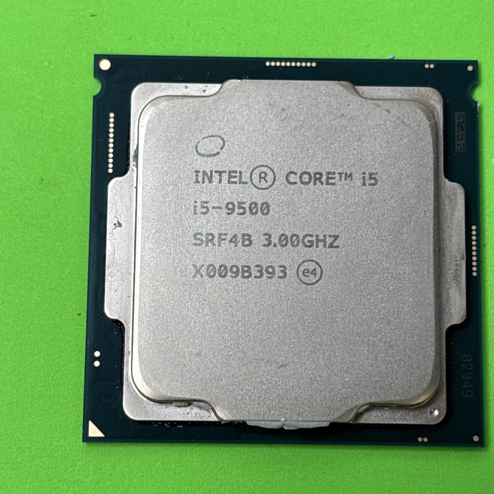 Intel Core i5-9500 SRF4B 3.00GHz 6-Core Desktop CPU Processor LGA1151 9MB