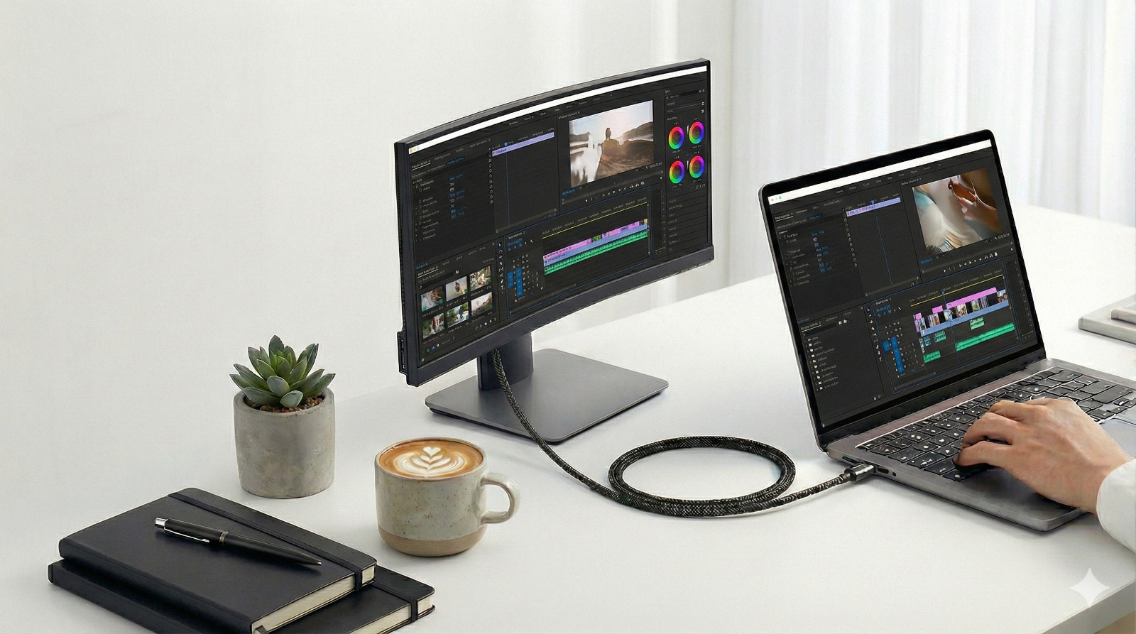 USB4 2.0 Thunderbolt 5 Cable 80Gbps with 240W, 16K Video Support