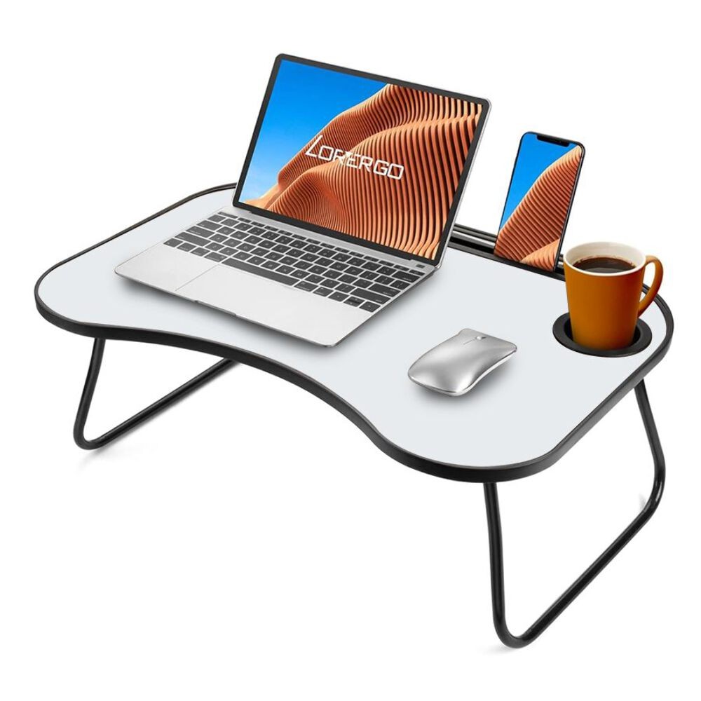 Adjustable Foldable Bed Desk, PC Notebook Laptop Sofa Stand, Tray Holder Table