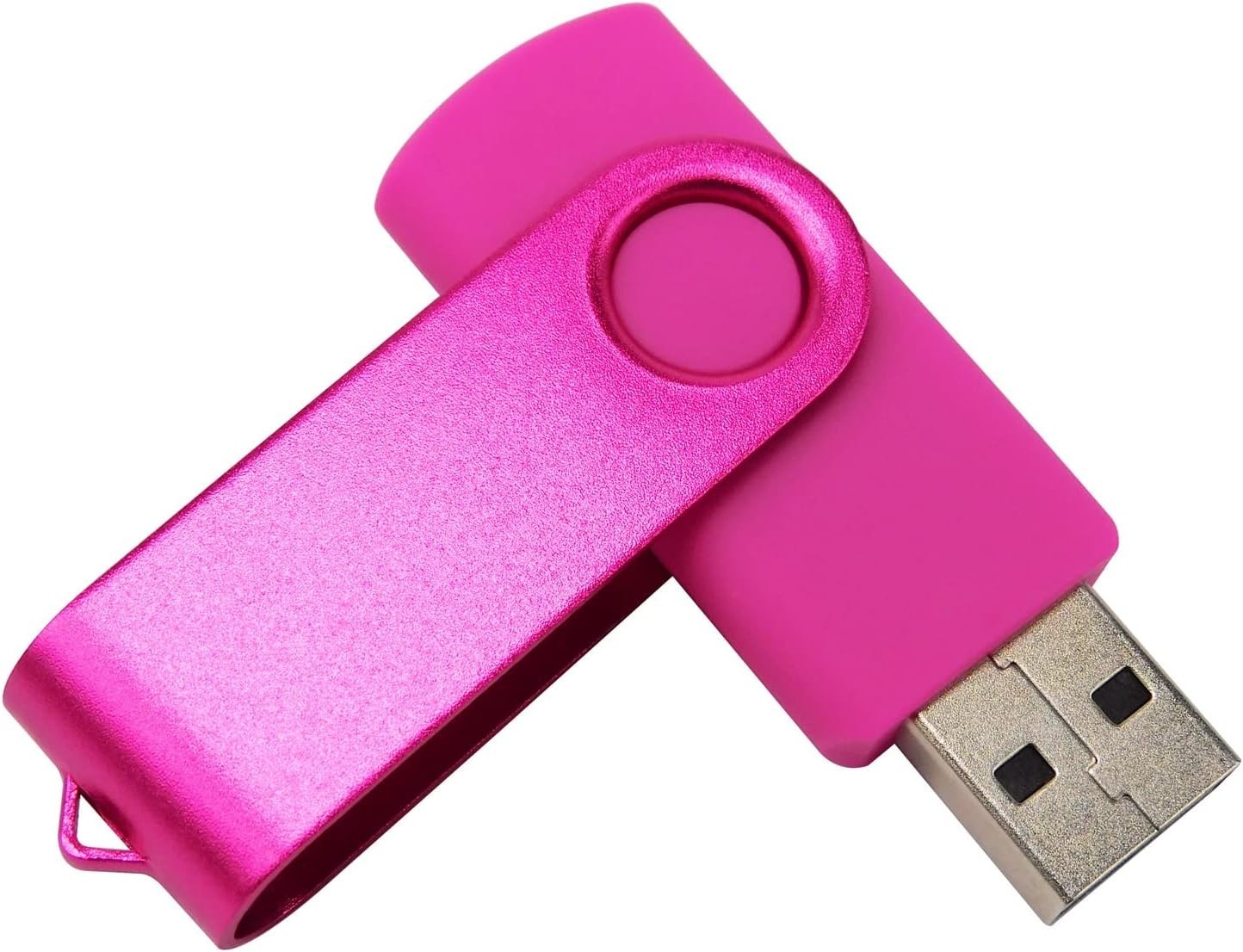 Elegant 512MB Pink USB Flash Drive with OTG & Type-C Adaptors – Rust Prevention