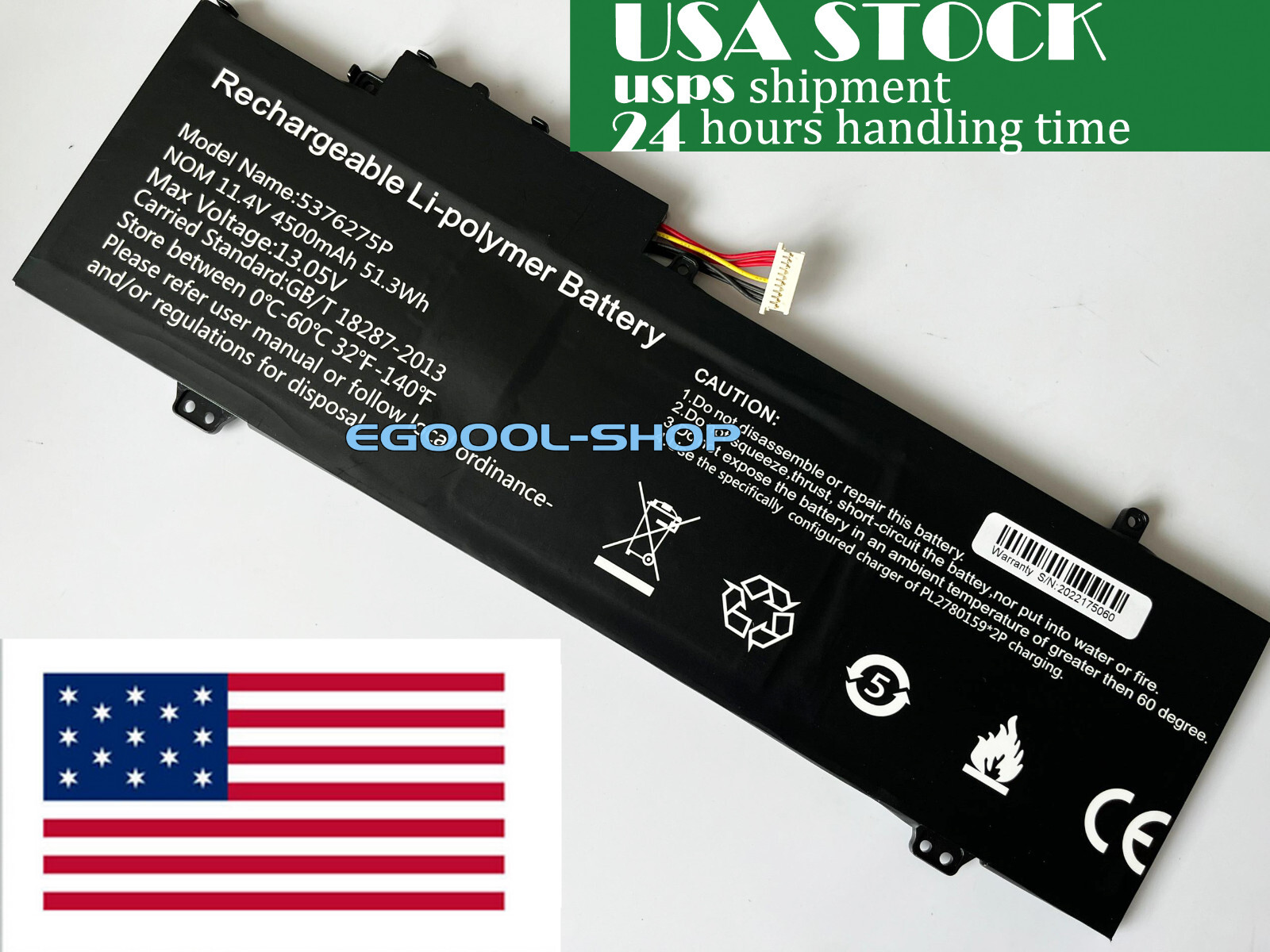 New Genuine 5376275P Battery for Gateway GWTN141-10 GWTN141-10BK GWTN156-5BL
