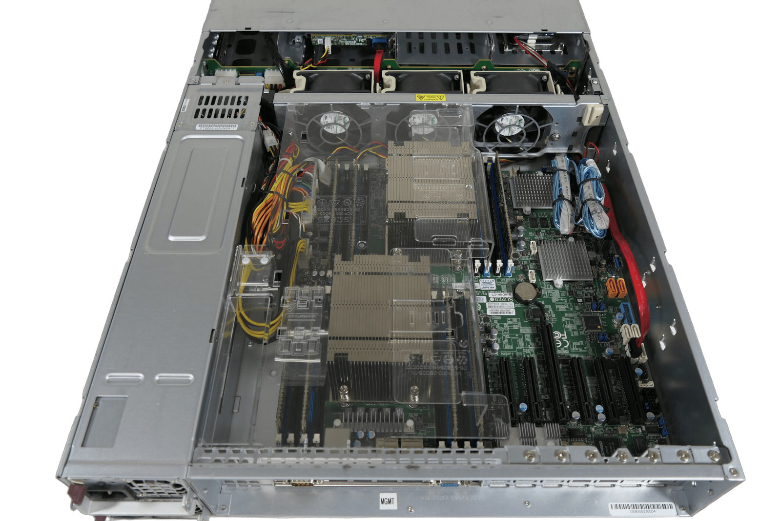 Supermicro 2U 8LFF Server X10DRH-CT 2x E5-2680 v4 | 128GB | 240gb SSD | 8x Trays