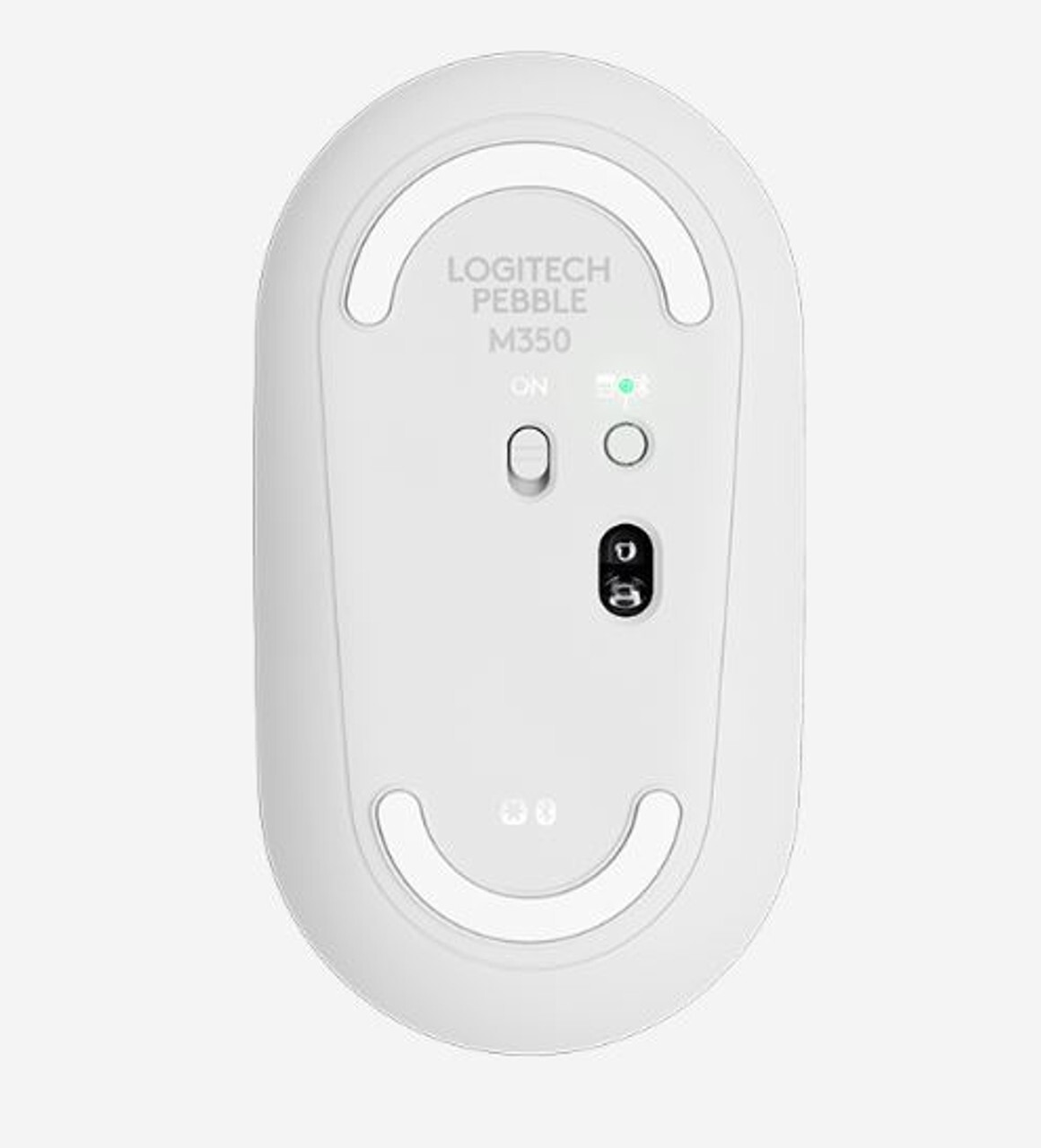 Logitech Pebble M350 Wireless Optical Mouse – Dual connectivity -Mac PC Chome OS