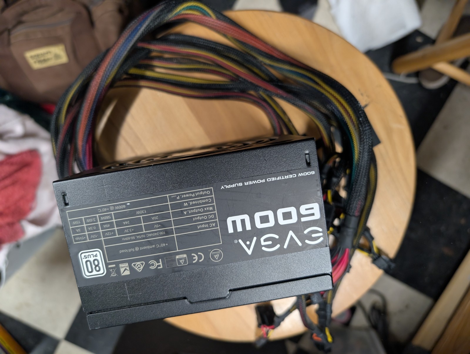 EVGA Power Supply 600W | 100-W1-0600-RX