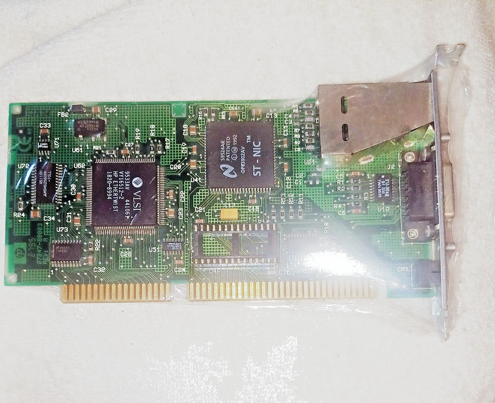 27247-60003 isa ethernet card p/n A3506-D3 Inspected and repacked