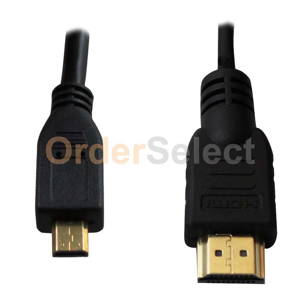 3FT HDMI to Micro HDMI Cable for Smartphone Tablet Amazon Kindle Fire HD