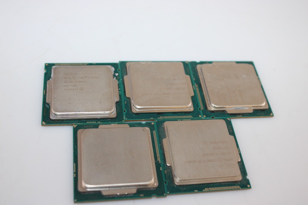 Lot of 6 Intel Core i7-4785T 2.20GHz Quad-Core 8 Threads SR1QU LGA1150 CPU Proce
