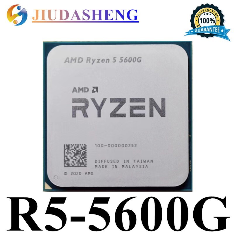 AMD Ryzen 5 5600G 3.9GHz Six-Core Twelve-Thread 65W CPU Processor R5 5600G