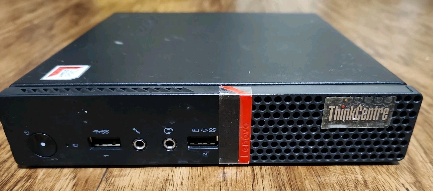 Lenovo ThinkCentre M715q AMD PRO A10-8570E@2.8GHz 8GB RAM 128GB SSD Win.11
