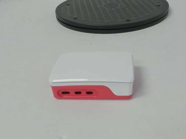 Raspberry Pi 5 Snap-together Case, Red & White, with Fan