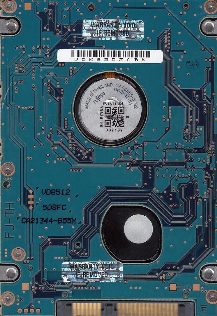 Fujitsu MHZ2200CJ G1 p/n: CA07062-B426000L pn: 42T1118 200GB SATA A23-23