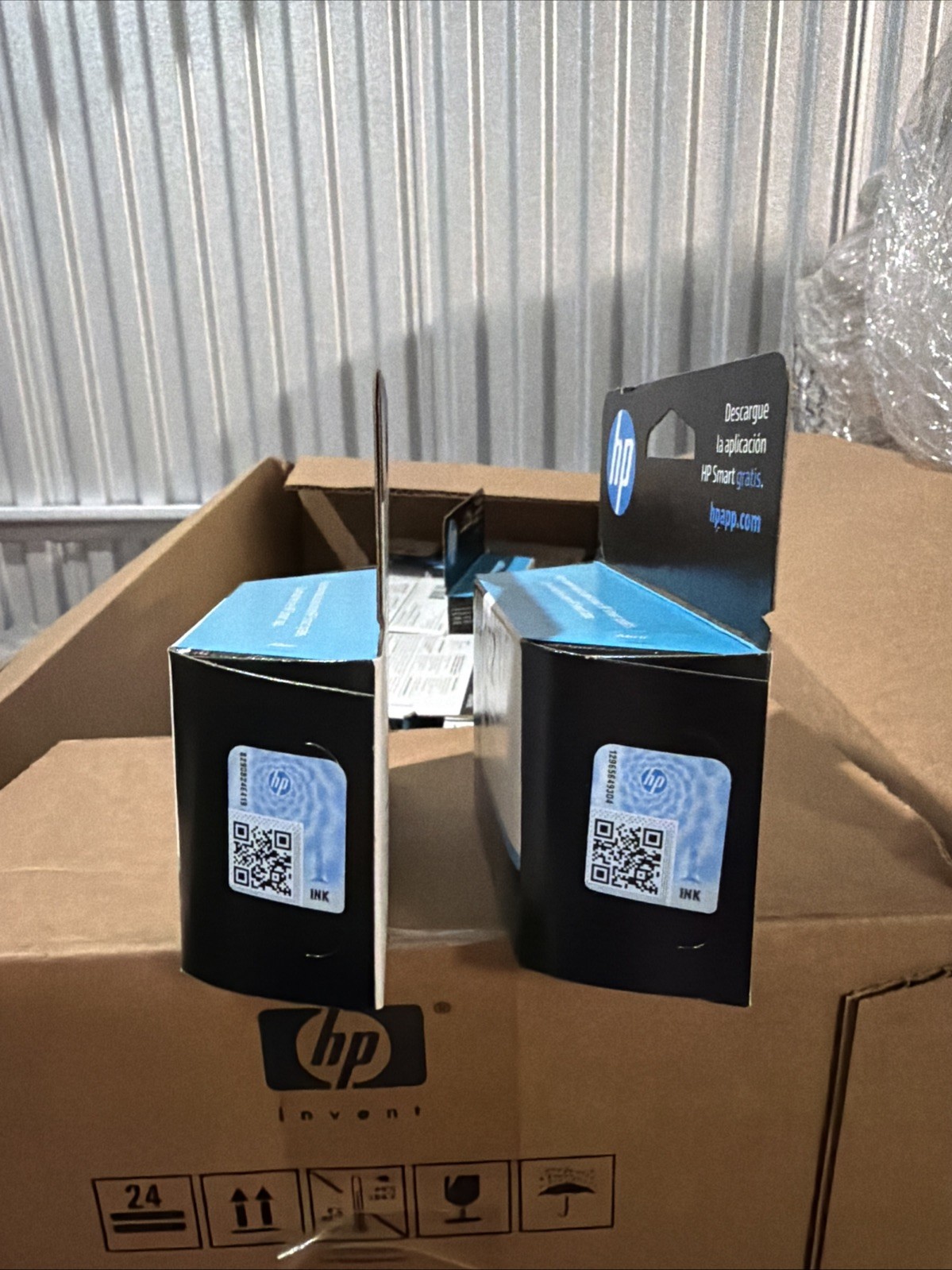 2 Pack Genuine Sealed HP CH561HL / 122 Black Ink for DeskJet 1000