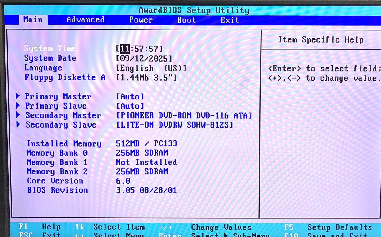 HP Pavilion 7955 Intel Pentium 4 1.5GHz 512MB NO/HDD Vintage PC V3800M Riva TNT2