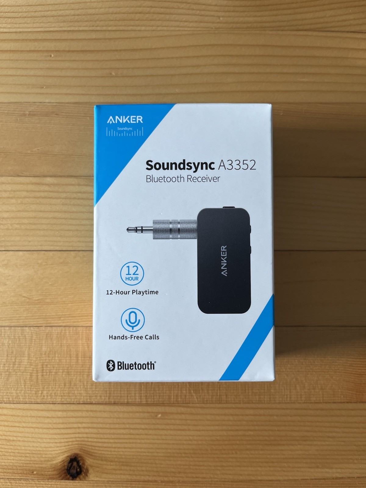 New Anker Soundsync Bluetooth receiver Bluetooth5.0 receiver 12 hours A3352