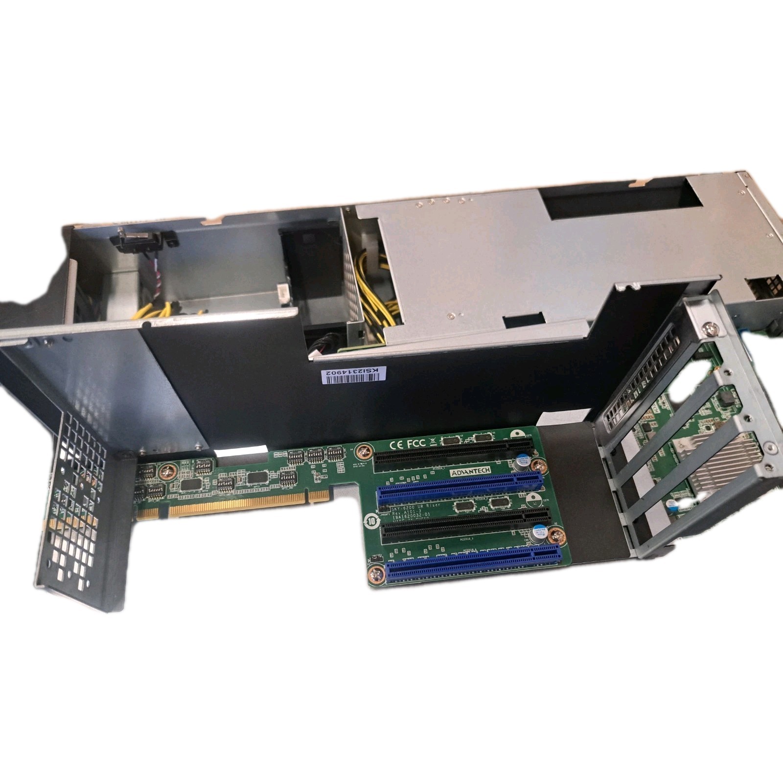 2U 8 GPU Server Xeon 4215r Silver 0 48 96GB 2x2000W Advanteh 8 single 4 dual AI