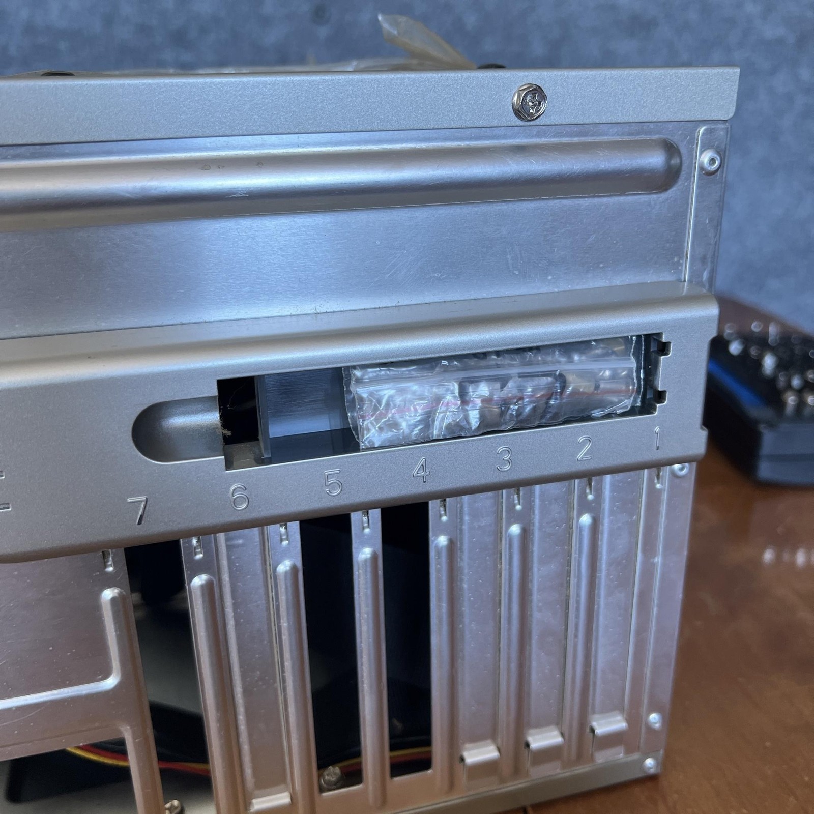 Antec LANBOY Silver Aluminum Mini Tower ATX Case Window USB Audio Box Retro PC