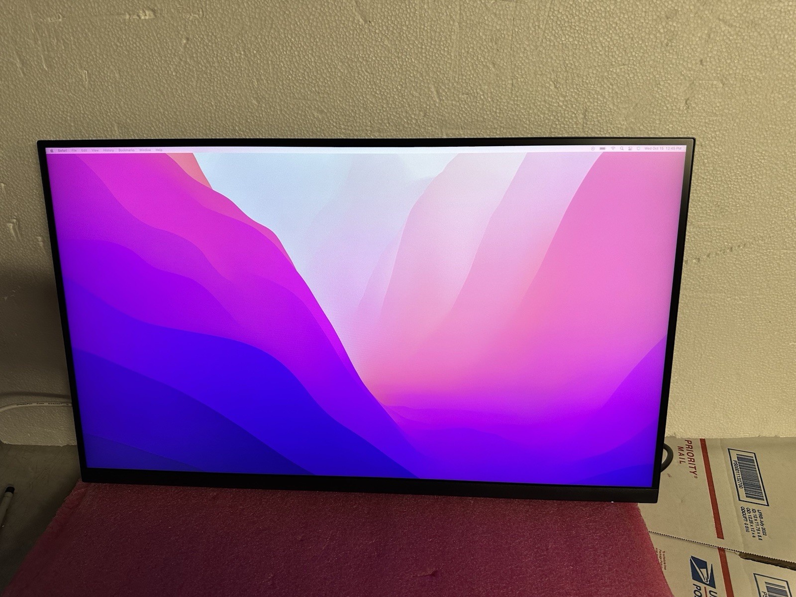 Dell 27″ USB-C Hub QHD Monitor (Model P2723DE) NO Stand Only Power Cable