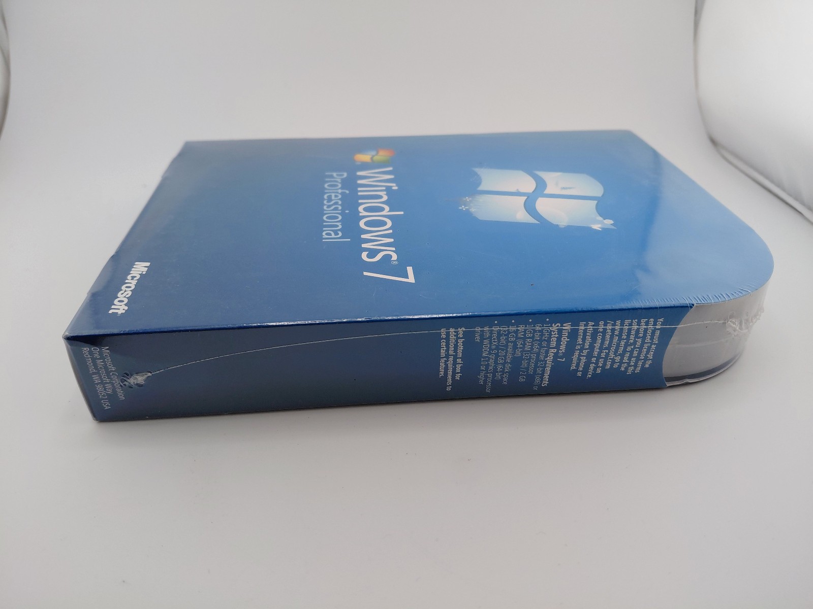 Microsoft Windows 7 Professional Full 32 & 64 Bit DVD Retail NEW-SEALED